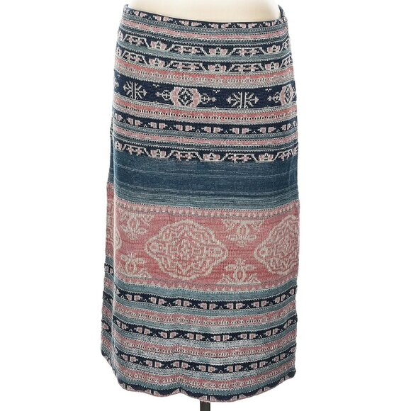 🚨 50% OFF BUNDLES! 🚨 NWT Lauren Ralph Lauren Geometric Striped Pencil Skirt - Picture 4 of 10